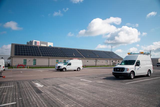 NASA image: Sustainability - EMF Solar Panels