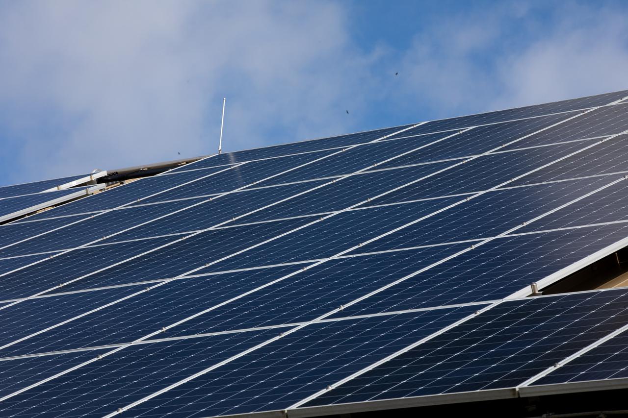 The Electrical Maintenance Facility (EMF) at NASA's Kennedy Space Center in Florida has solar panels capable of producing 125 kilowatts. Installation of the panels began in August 2019 and by February 2020, the panels were up and running, generating enough power to supply the facility. The addition of the solar panels has turned the EMF into a "net positive" facility, meaning it now produces more energy than it consumes.