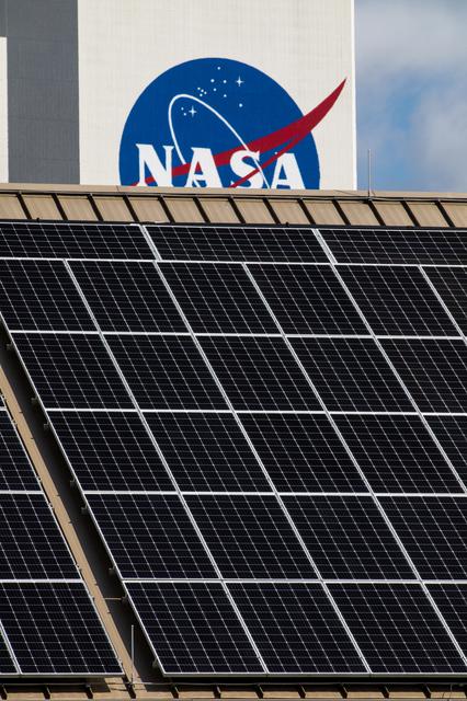 NASA image: Sustainability - EMF Solar Panels