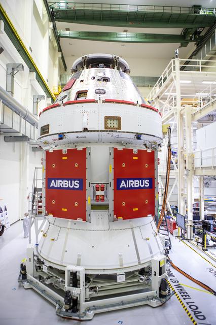 NASA image: Artemis I Solar Array Wing Installation