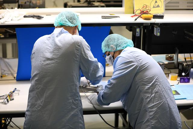 NASA image: MSolo Instrument Work