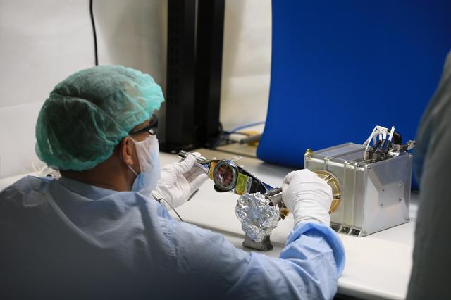 NASA image: MSolo Instrument Work