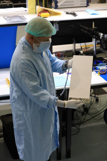 NASA image: MSolo Radiator Work