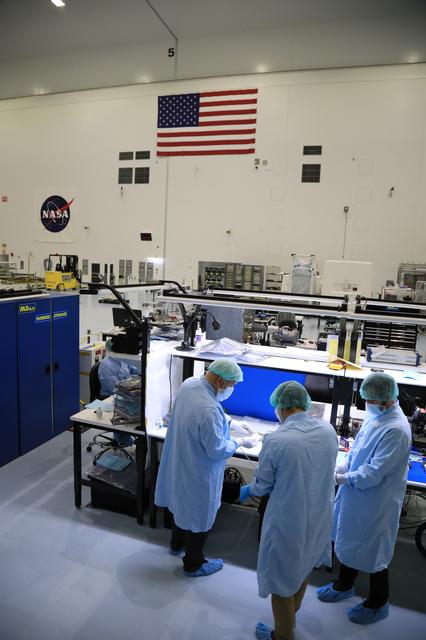 NASA image: MSolo Radiator Work