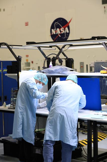 NASA image: MSolo Radiator Work