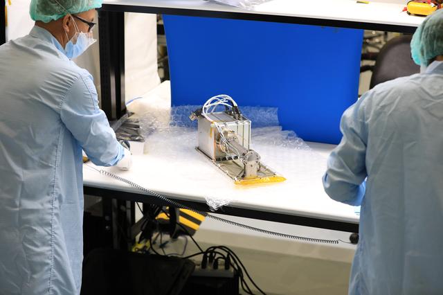 NASA image: MSolo Radiator Work