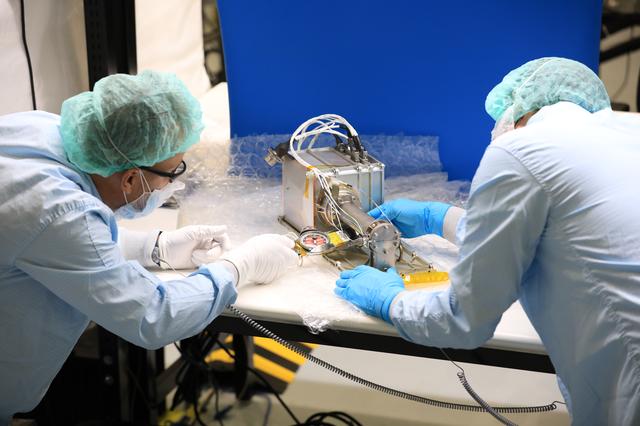 NASA image: MSolo Radiator Work