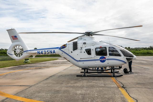 NASA image: Arrival of New NASA(Airbus H135) Helicopters at KSC