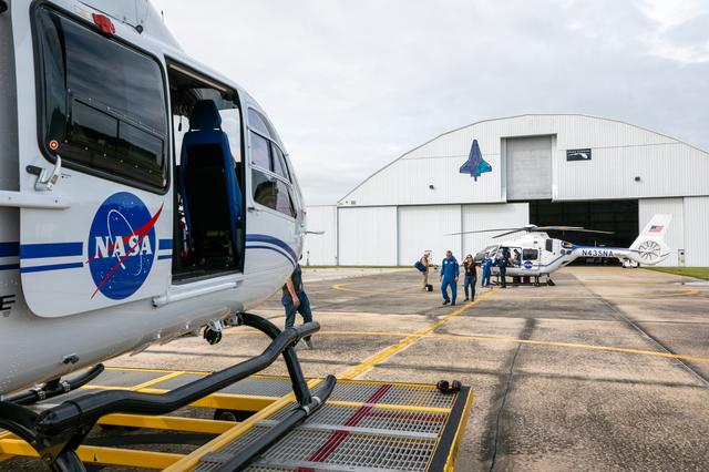 NASA image: Arrival of New NASA(Airbus H135) Helicopters at KSC