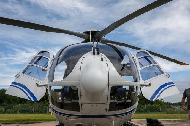 NASA image: Arrival of New NASA(Airbus H135) Helicopters at KSC