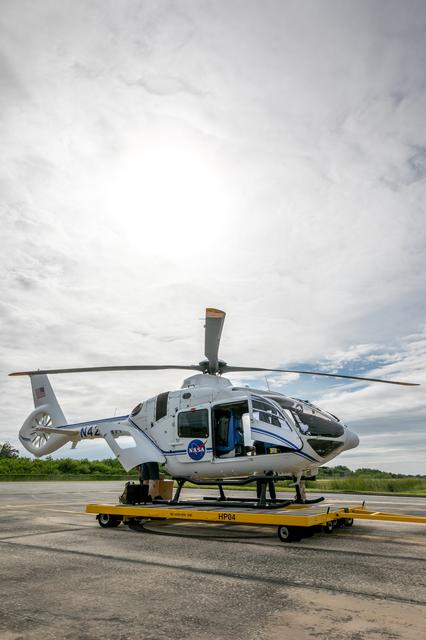 NASA image: Arrival of New NASA(Airbus H135) Helicopters at KSC