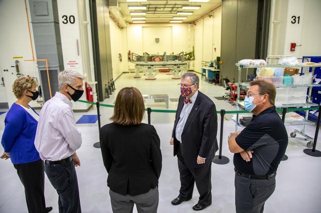 NASA image: Cathy Koerner KSC Visit - O&C