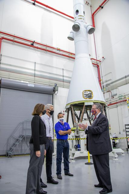 NASA image: Cathy Koerner KSC Visit - LASF