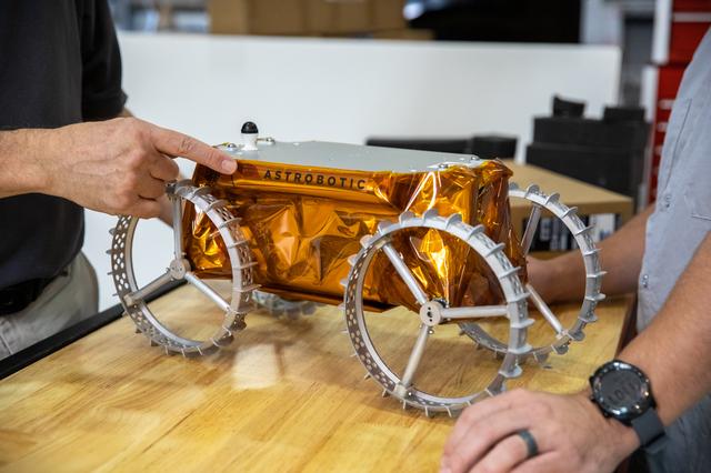 SBIR CubeRover Unboxing