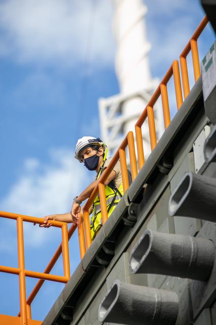 NASA image: EGS Launch Countdown Demonstration at Pad 39B