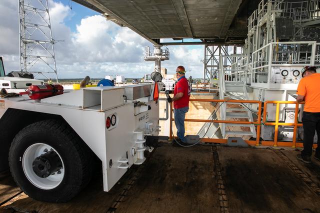 NASA image: EGS Launch Countdown Demonstration at Pad 39B