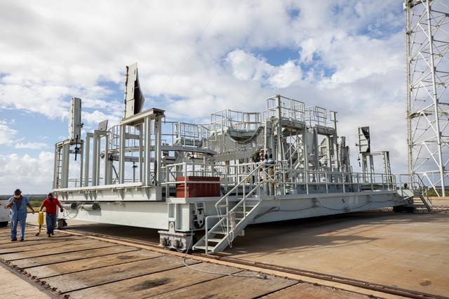 NASA image: EGS Launch Countdown Demonstration at Pad 39B