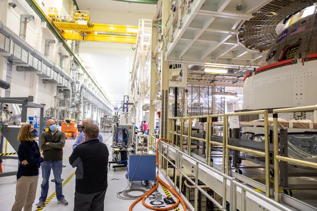 Kathy Lueders Visit to KSC