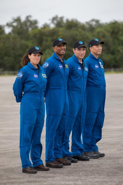 NASA image: Crew-1 Astronaut Arrival