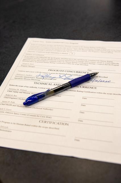 NASA image: SpaceX Crew-1 Flight Readiness Review - Day 2