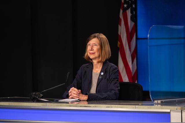 NASA image: SpaceX Crew-1 Post Launch News Conference
