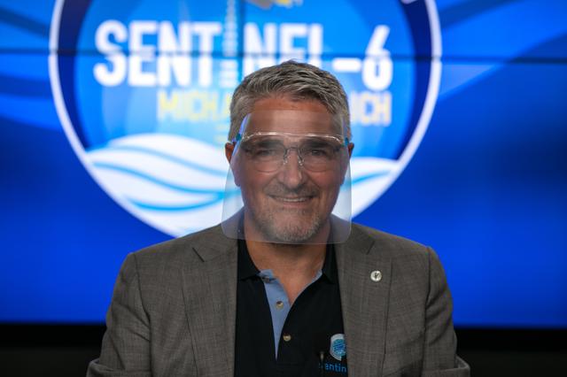 NASA image: Sentinel-6 Michael Freilich Prelaunch News Conference