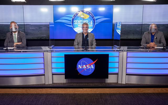 NASA image: Sentinel-6 Michael Freilich Prelaunch News Conference