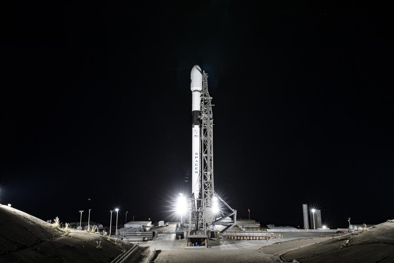 The SpaceX Falcon 9 rocket, topped with the Sentinel-6 Michael Freilich satellite secured inside its payload fairing, is lifted to vertical at Space Launch Complex 4 at Vandenberg Air Force Base in California on Nov. 20, 2020. The Sentinel-6/Jason-CS (Continuity of Service) mission consists of the Sentinel-6 Michael Freilich satellite, which will be followed by its twin, the Sentinel-6B satellite, in 2025. The Sentinel-6/Jason-CS mission is part of Copernicus, the European Union’s Earth observation program, managed by the European Commission. Continuing the legacy of the Jason series missions, Sentinel-6/Jason-CS will extend the records of sea level into their fourth decade, collecting accurate measurements of sea surface height for more than 90% of the world’s seas, and providing crucial information for operational oceanography, marine meteorology, and climate studies. Sentinel-6 Michael Freilich launched Nov. 21, 2020, at 9:17 PST (12:17 EST). NASA’s Launch Services Program at Kennedy Space Center was responsible for launch management.