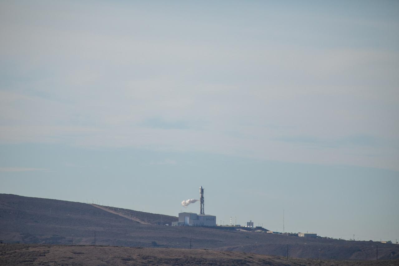 The SpaceX Falcon 9 rocket carrying the Sentinel-6 Michael Freilich spacecraft awaits liftoff from Space Launch Complex 4 at Vandenberg Air Force Base in California, Nov. 21, 2020.  The Sentinel-6/Jason-CS (Continuity of Service) mission consists of the Sentinel-6 Michael Freilich satellite, which will be followed by its twin, the Sentinel-6B satellite, in 2025. The Sentinel-6/Jason-CS mission is part of Copernicus, the European Union’s Earth observation program, managed by the European Commission. Continuing the legacy of the Jason series missions, Sentinel-6/Jason-CS will extend the records of sea level into their fourth decade, collecting accurate measurements of sea surface height for more than 90% of the world’s seas, and providing crucial information for operational oceanography, marine meteorology, and climate studies. Sentinel-6 Michael Freilich launched Nov. 21, 2020, at 9:17 PST (12:17 EST). NASA’s Launch Services Program at Kennedy Space Center was responsible for launch management.