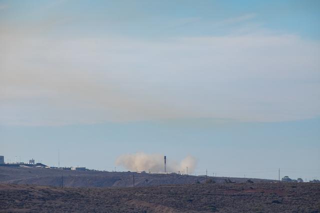 NASA image: Sentinel-6 First Stage Booster Landing
