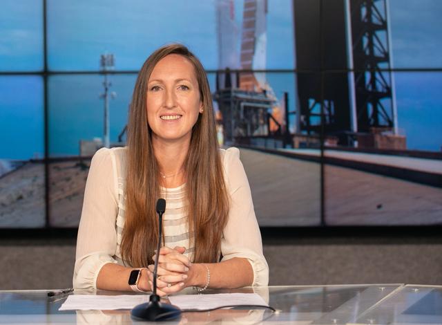 NASA image: SpaceX CRS-21 Prelaunch News Conference