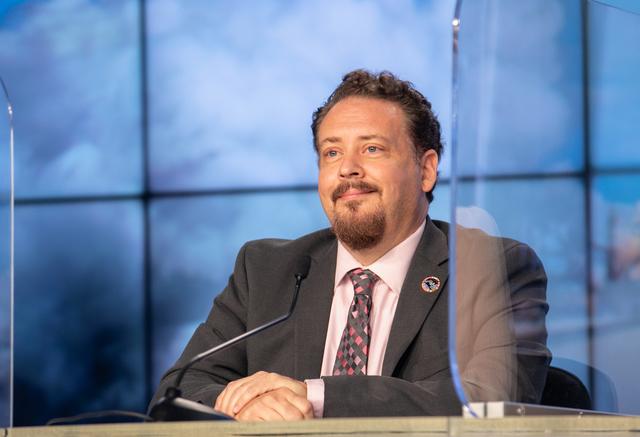 NASA image: SpaceX CRS-21 Prelaunch News Conference