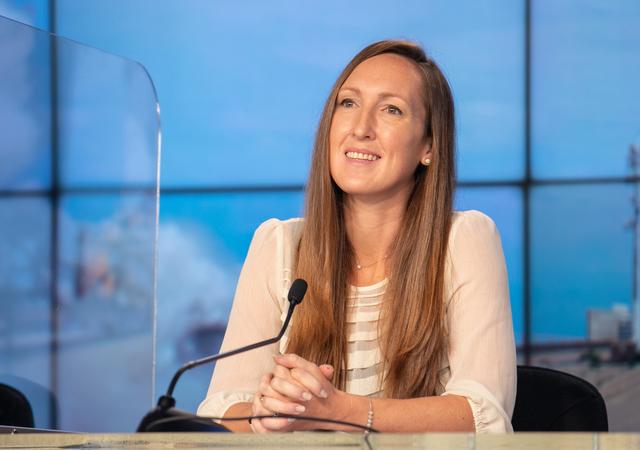 NASA image: SpaceX CRS-21 Prelaunch News Conference