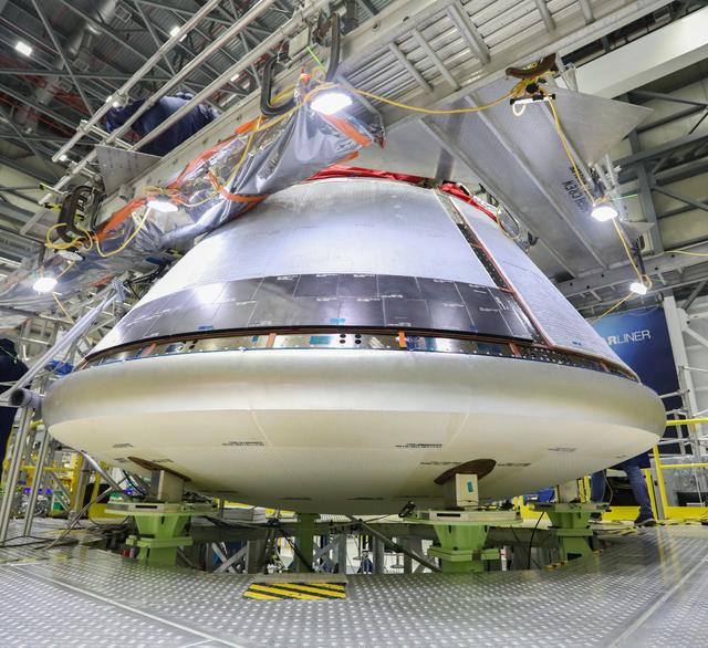 Boeing Starliner OFT-2 Back Shells Installation