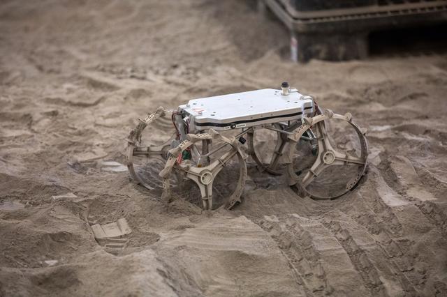 NASA image: Astrobotic CubeRover Testing