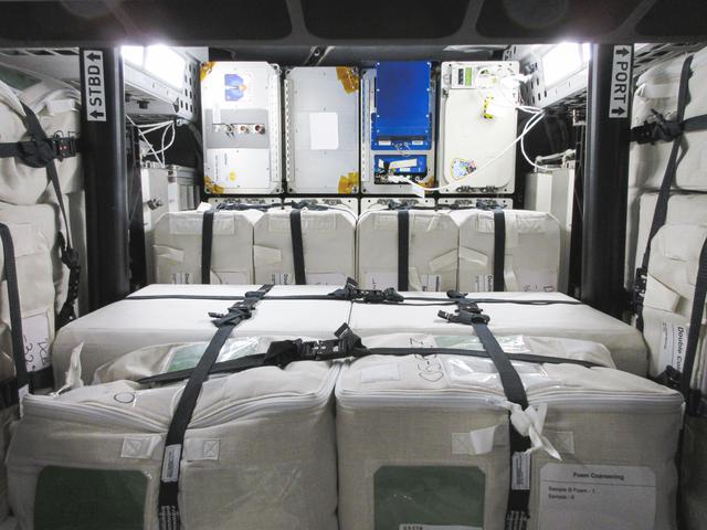 NASA image: CRS-21 Early Destow Cargo