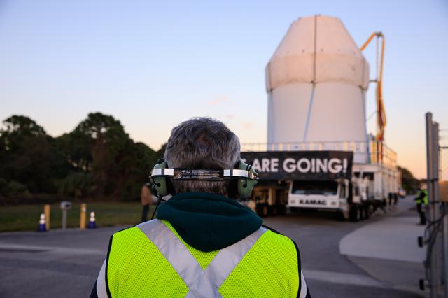 NASA image: Orion Transport to MPPF