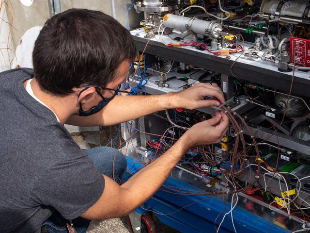 NASA image: OSCAR Ground Thermal Testing