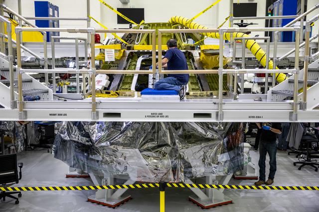 NASA image: Artemis II Crew Module Current Status