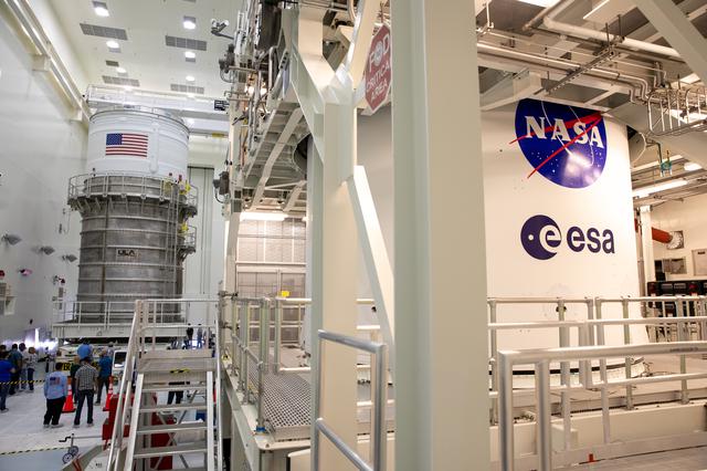 Artemis I ICPS arrival at MPPF