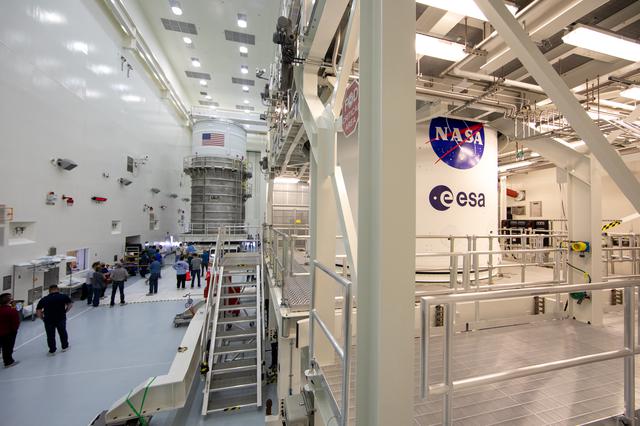 Artemis I ICPS arrival at MPPF