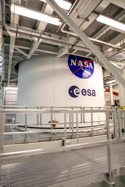 NASA image: Artemis I ESA Logo Installation