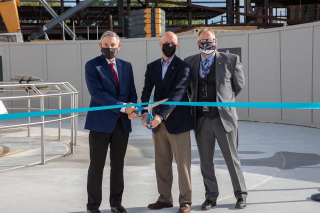 NASA image: Delta II Exhibit Ribbon Cutting Ceremony