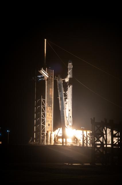 NASA image: SpaceX Crew-2 Liftoff