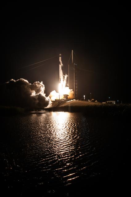 NASA image: SpaceX Crew-2 Liftoff