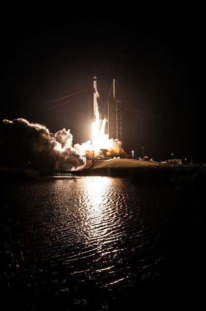 NASA image: SpaceX Crew-2 Liftoff