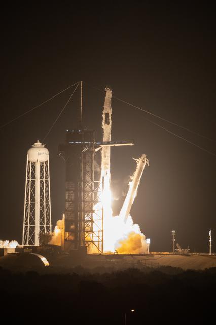 NASA image: SpaceX Crew-2 Liftoff
