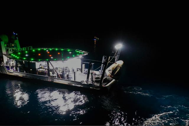NASA image: SpaceX Crew-1 Splashdown Drone Imagery