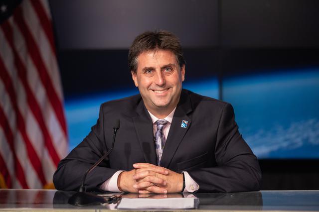 NASA image: SpaceX CRS-22 Prelaunch News Conference