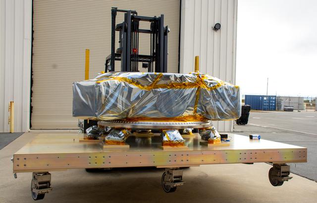 NASA image: Landsat 9 Spacecraft Arrival